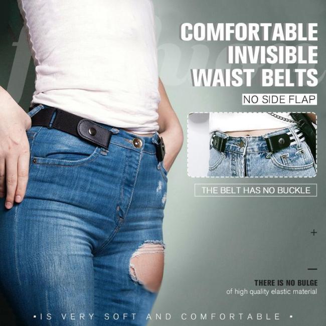 (50%OFF NOW)- Buckle-free Invisible Elastic Waist Belts