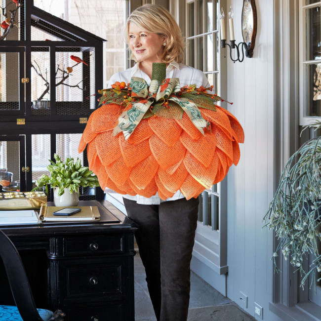 🔥Last Day 49% OFF🔥Farmhouse Pumpkin Wreath For Front Door
