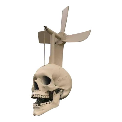 Skull Whirligig - 💀Gothic Halloween Garden Decor