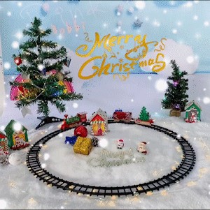 Christmas Electric Music Train