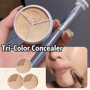 Tri-Color Concealer - Moisturizing & Long-lasting