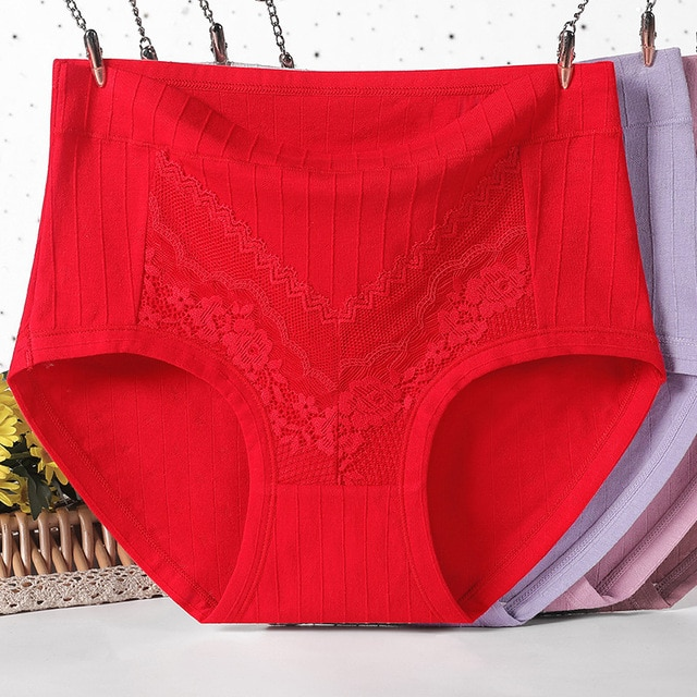 Viagebra®2022 Newest Plus Size LeakProof Lace Cotton Panties 6XL