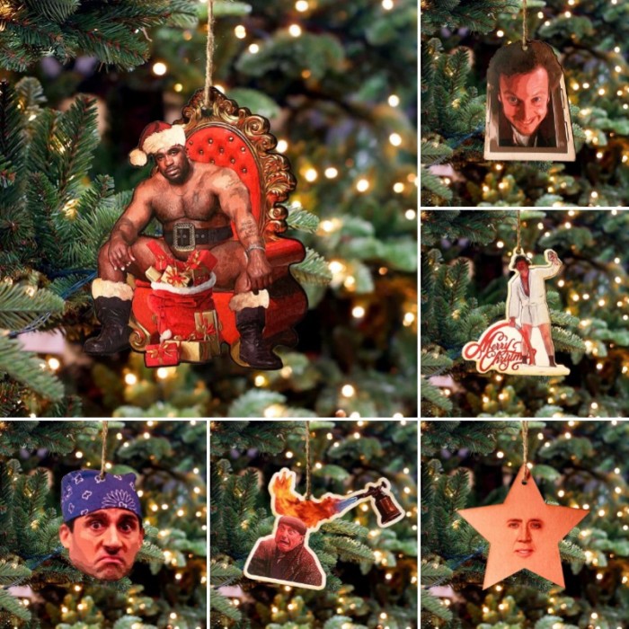 Funny christmas ornaments