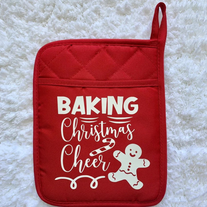 Christmas pot holder baking kit