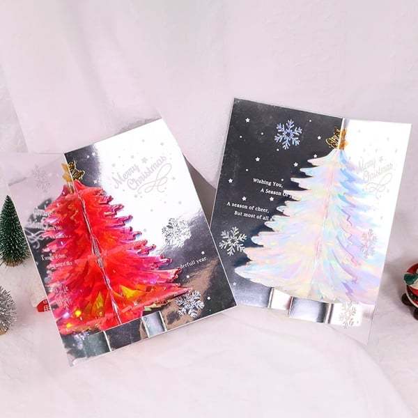 Last Day Hot Sale-48% OFF 🎄(4PCS/SET)Special 3D Christmas Handmade Cards-BUY 2 SETS FREE SHIPPING
