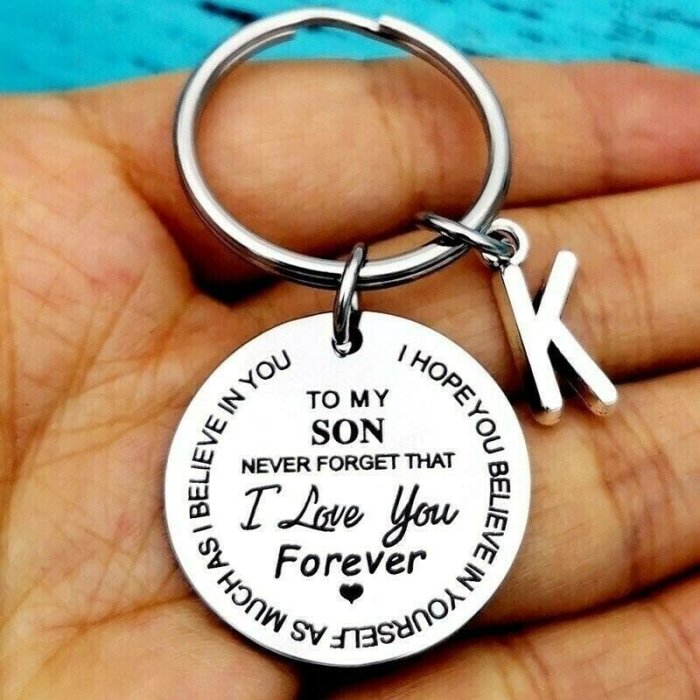 LAST DAY 49% OFF⇝💓 ( Best Father Mother Gift)My Son / Daughter I Love You Forever Keychain