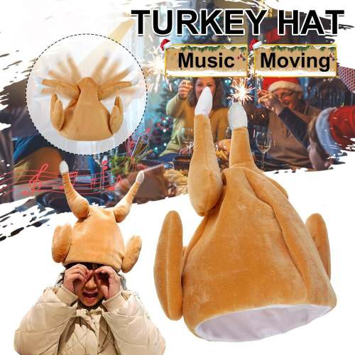 🔥Thanksgiving gifts🔥Funny and funny turkey hat🔥Buy 2 and get 10% OFF🔥🔥
