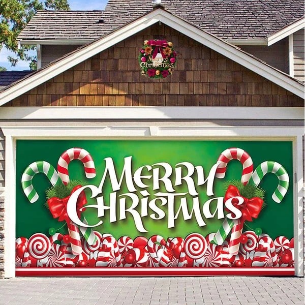 Winter Sale 48% OFF - Christmas 2023 Garage Door Decoration