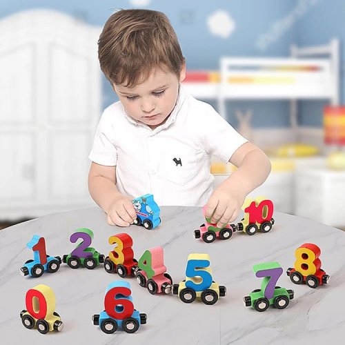 🎅 CHRISTMAS SALE -48% OFF🎁Wooden Digital Train Toy