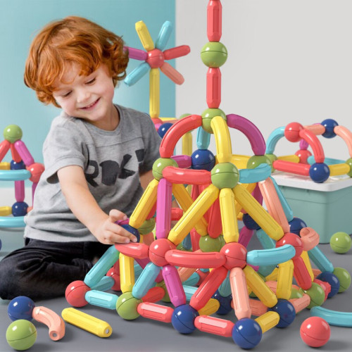 🎅Electric Christmas Hat -48% OFF🎁Magnetic Balls and Rods Set Educational Magnet Building Blocks