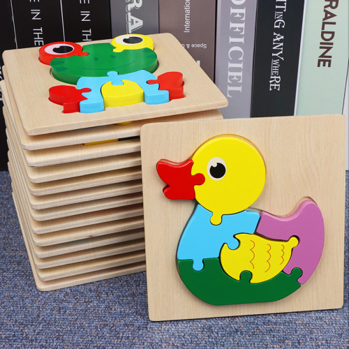 3D animal wooden puzzle