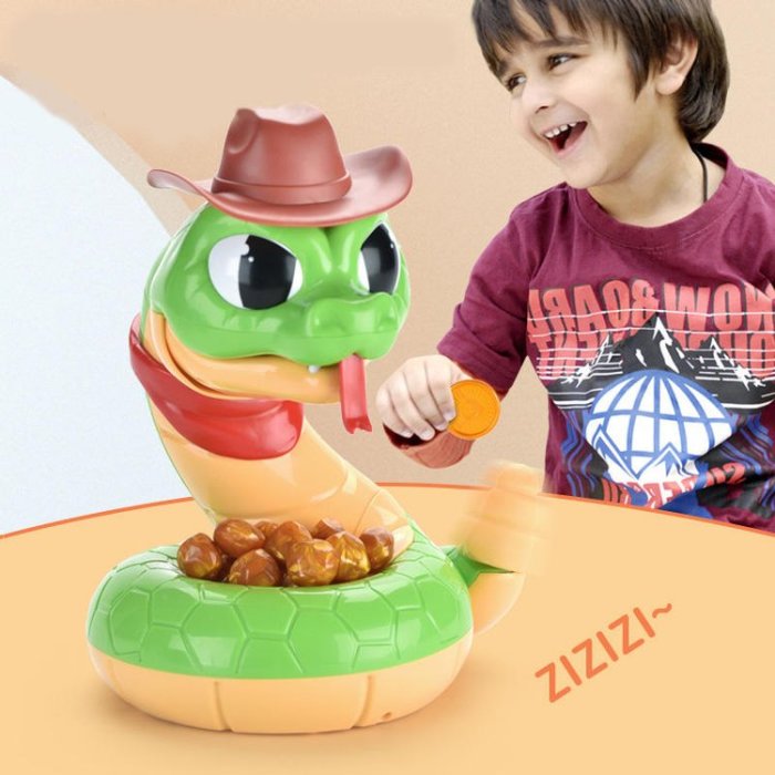 🎅 CHRISTMAS SALE -48% OFF🎁Electric Tricky and Scary Rattlesnake Toy Board Game