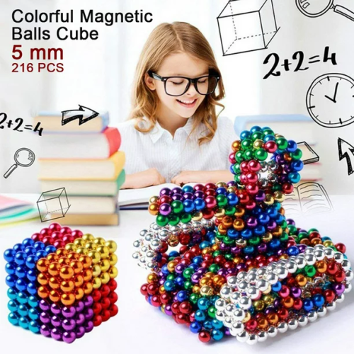 🎅 CHRISTMAS SALE -48% OFF🎁DIY Decompression Toy Magnetic Ball Playset, 216 Pieces 5mm