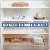 Adjustable Storage Rack - maximum load 15kg and ensure that your cabinet will not be scratched