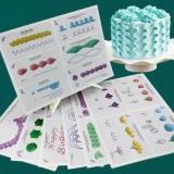 Cake Decorating Practice Boards - Reusable