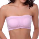 Supportive Seamless Bandeau Bra - Ultra-Supportive ,Anti-Slip and Jump-Proof