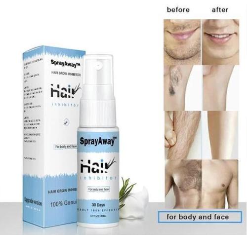 Hair Removal Spray - effectively and painlessly remove unwanted hairs