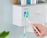 Integrated toothbrush holder - drainage does not breed scale, does not fear humidity
