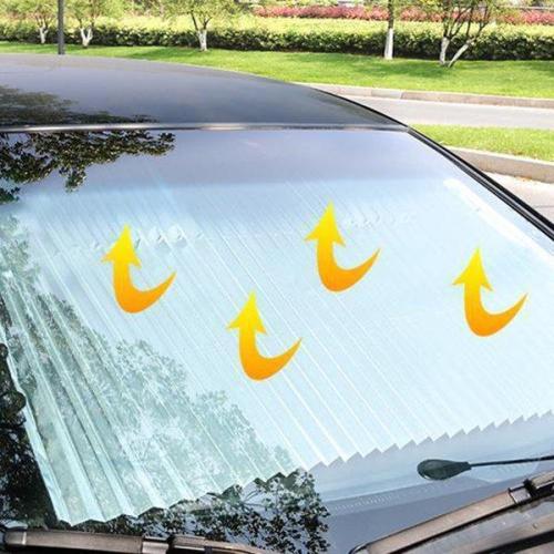 Car Retractable Windshield Cover - fit any size car