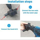 Hand Electric Drill Drive Self Priming Water Transfer Pump