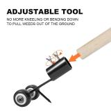 Weeds Snatcher-The connectors of weeding attachments are adjustable, you can easily connect it to any handle