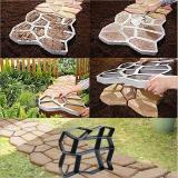 DIY Plastic Path Maker Mold Manually Paving Cement Brick Stone Road Auxiliary Tools