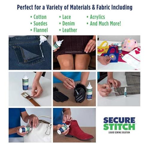 Secure Stitch Liquid Sewing Solution Kit!