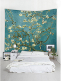 Oil Painting Flower Tapestry Art Decoration
