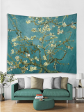 Oil Painting Flower Tapestry Art Decoration