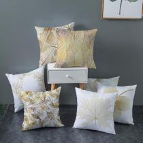 Golden Leaves Series Pillow case Car Sofa Hug Pillowcase for Home Decorations