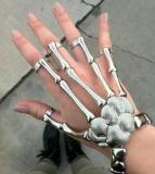 Skeleton Hand Bracelet (Adjustable Size)