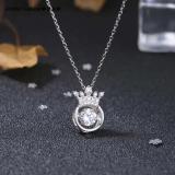 Beating Heart Crown Smart Necklace
