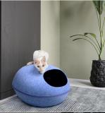 Grey Ombre Cat Cave | Pet Bed