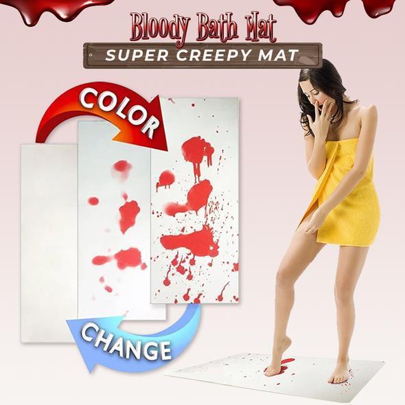 Color Changing Bloody Bath Mat