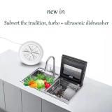 Portable ultrasonic washing machines（Suitable for bowls, clothes, glasses, fruits, vegetables and tea sets）