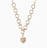 Heart Pendant Jewelry Set