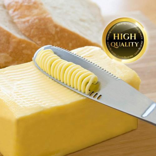 3 In 1 Food Grade 304 Stainless Steel Butter Knife