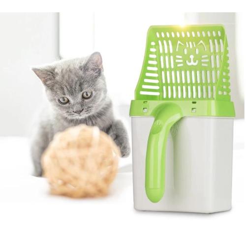 Cat Litter Sifter Scoop System with Extra Waste Bags