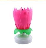 Musical Lotus Flower Candle