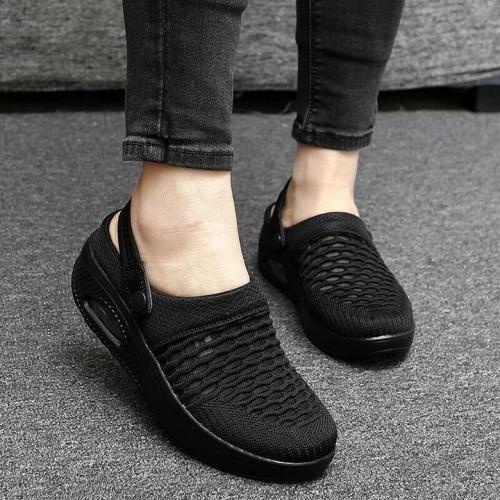 Women's Breathable casual air cushion slip-on shoes