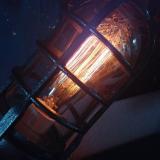 Steampunk Rocket Lamp