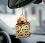 Animal lover two sided ornament