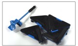 Five-piece blue triangle iron mover (A14D10)