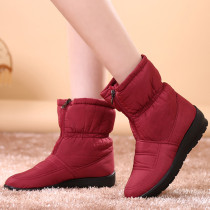 Women's snow ankle boots - winter warm
