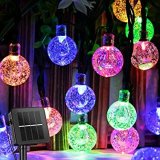 Solar-Powered LED Fairy Lights