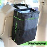 Car seat back storage bag storage bag waterproof large capacity outdoor travel shopping bag