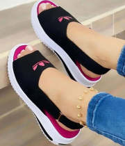 2022 New Women's Shoes Summer Velcro Casual Roman Sandals
