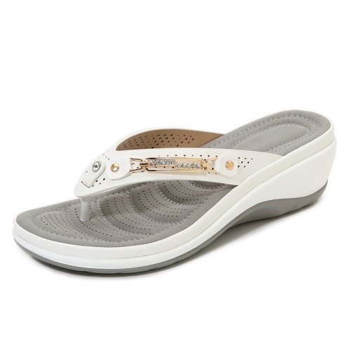 🔥Clearance Sale -Women's Arch Support Soft Cushion Flip Flops Thong Sandals Slippers