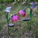 Flower Shaped Solar Powered Stake Lights