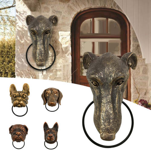 Animal Head Door Knocker Decor